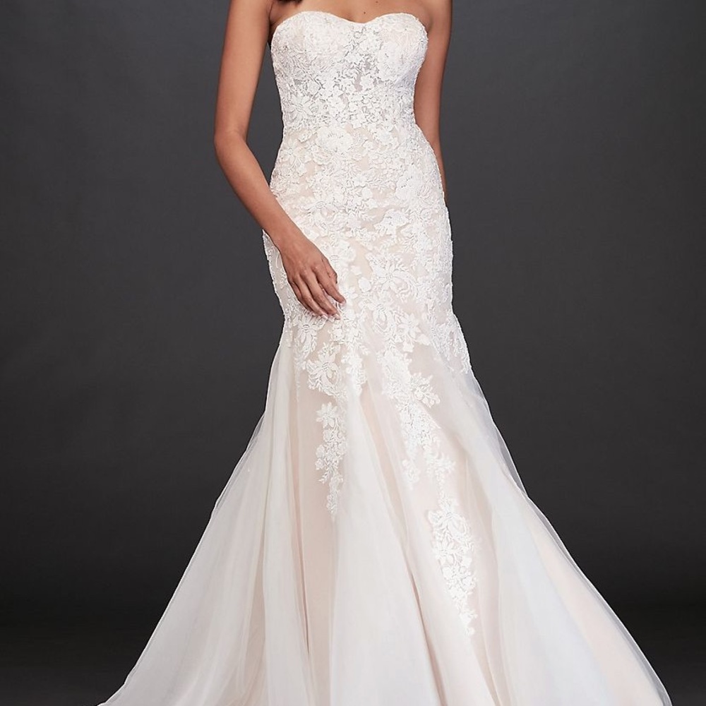 David’s bridal mermaid Wedding  Dress